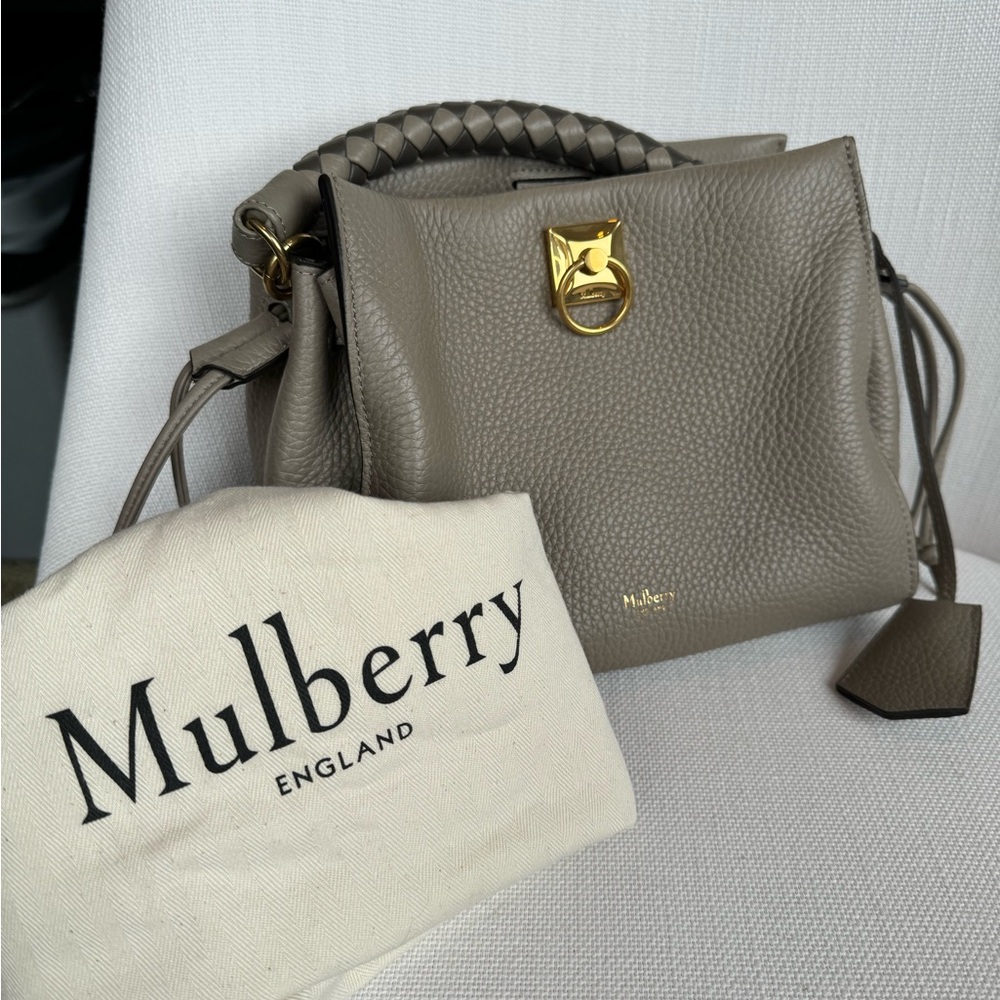 Mulberry Iris Small in Grey Leather!